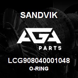 LCG908040001048 Sandvik O-RING | AGA Parts