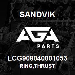 LCG908040001053 Sandvik RING,THRUST | AGA Parts
