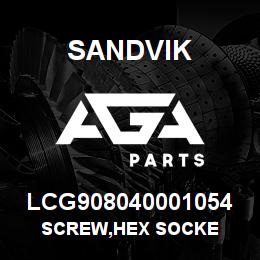 LCG908040001054 Sandvik SCREW,HEX SOCKE | AGA Parts
