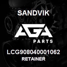 LCG908040001062 Sandvik RETAINER | AGA Parts