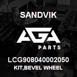 LCG908040002050 Sandvik KIT,BEVEL WHEEL | AGA Parts