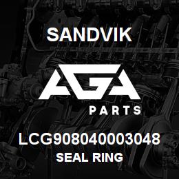 LCG908040003048 Sandvik SEAL RING | AGA Parts