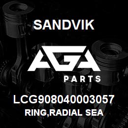 LCG908040003057 Sandvik RING,RADIAL SEA | AGA Parts