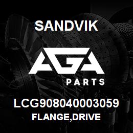 LCG908040003059 Sandvik FLANGE,DRIVE | AGA Parts