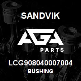 LCG908040007004 Sandvik BUSHING | AGA Parts