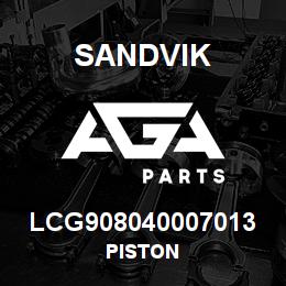 LCG908040007013 Sandvik PISTON | AGA Parts