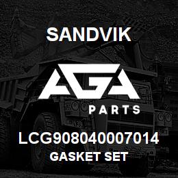 LCG908040007014 Sandvik GASKET SET | AGA Parts