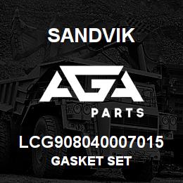 LCG908040007015 Sandvik GASKET SET | AGA Parts