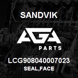 LCG908040007023 Sandvik SEAL,FACE | AGA Parts