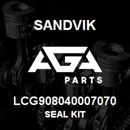 LCG908040007070 Sandvik SEAL KIT | AGA Parts