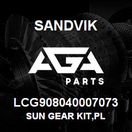 LCG908040007073 Sandvik SUN GEAR KIT,PL | AGA Parts