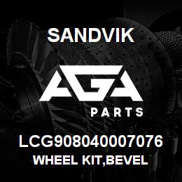 LCG908040007076 Sandvik WHEEL KIT,BEVEL | AGA Parts