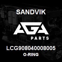 LCG908040008005 Sandvik O-RING | AGA Parts