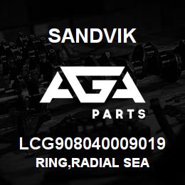 LCG908040009019 Sandvik RING,RADIAL SEA | AGA Parts