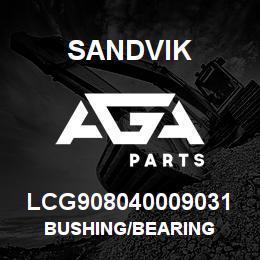 LCG908040009031 Sandvik BUSHING/BEARING | AGA Parts