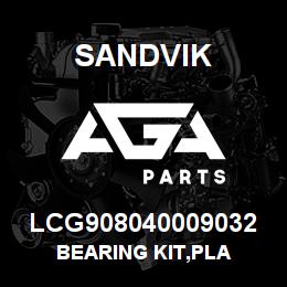 LCG908040009032 Sandvik BEARING KIT,PLA | AGA Parts