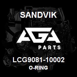 LCG9081-10002 Sandvik O-RING | AGA Parts