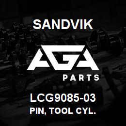 LCG9085-03 Sandvik PIN, TOOL CYL. | AGA Parts