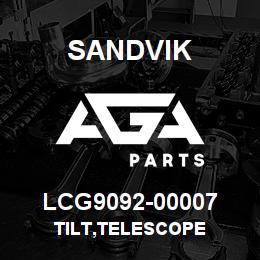 LCG9092-00007 Sandvik TILT,TELESCOPE | AGA Parts