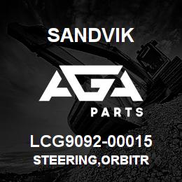 LCG9092-00015 Sandvik STEERING,ORBITR | AGA Parts