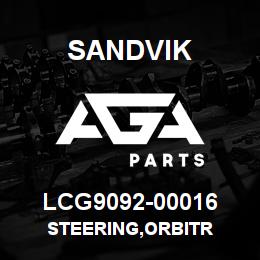 LCG9092-00016 Sandvik STEERING,ORBITR | AGA Parts