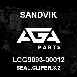 LCG9093-00012 Sandvik SEAL,CLIPER,3.2 | AGA Parts