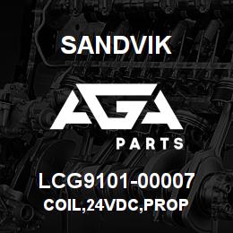 LCG9101-00007 Sandvik COIL,24VDC,PROP | AGA Parts