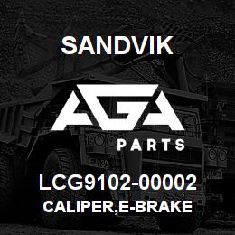 LCG9102-00002 Sandvik CALIPER,E-BRAKE | AGA Parts