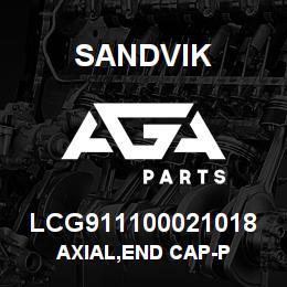 LCG911100021018 Sandvik AXIAL,END CAP-P | AGA Parts