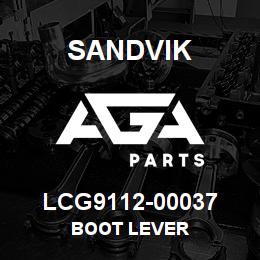 LCG9112-00037 Sandvik BOOT LEVER | AGA Parts