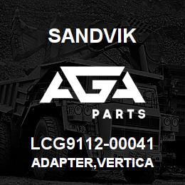 LCG9112-00041 Sandvik ADAPTER,VERTICA | AGA Parts
