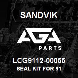 LCG9112-00055 Sandvik SEAL KIT FOR 91 | AGA Parts