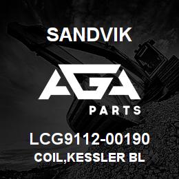 LCG9112-00190 Sandvik COIL,KESSLER BL | AGA Parts
