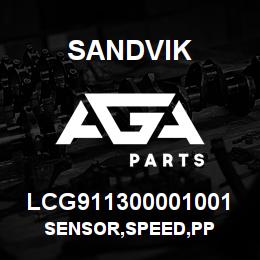LCG911300001001 Sandvik SENSOR,SPEED,PP | AGA Parts