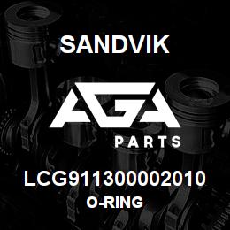 LCG911300002010 Sandvik O-RING | AGA Parts