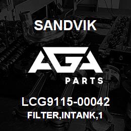 LCG9115-00042 Sandvik FILTER,INTANK,1 | AGA Parts