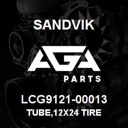 LCG9121-00013 Sandvik TUBE,12X24 TIRE | AGA Parts