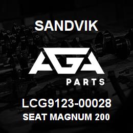 LCG9123-00028 Sandvik SEAT MAGNUM 200 | AGA Parts