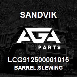 LCG912500001015 Sandvik BARREL,SLEWING | AGA Parts