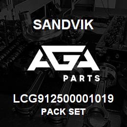 LCG912500001019 Sandvik PACK SET | AGA Parts