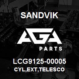 LCG9125-00005 Sandvik CYL,EXT,TELESCO | AGA Parts