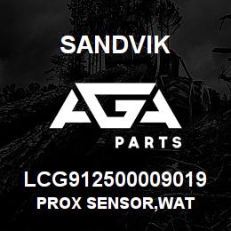 LCG912500009019 Sandvik PROX SENSOR,WAT | AGA Parts
