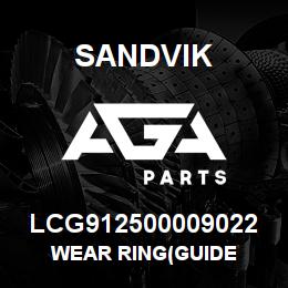 LCG912500009022 Sandvik WEAR RING(GUIDE | AGA Parts