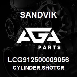 LCG912500009056 Sandvik CYLINDER,SHOTCR | AGA Parts