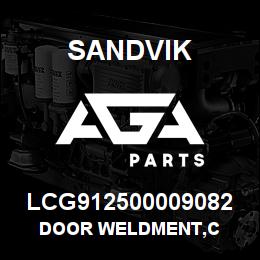 LCG912500009082 Sandvik DOOR WELDMENT,C | AGA Parts