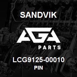 LCG9125-00010 Sandvik PIN | AGA Parts