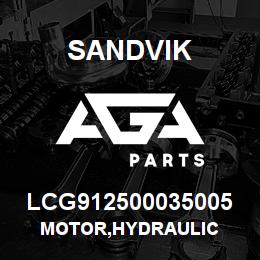 LCG912500035005 Sandvik MOTOR,HYDRAULIC | AGA Parts