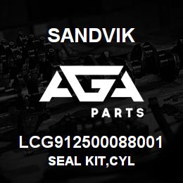 LCG912500088001 Sandvik SEAL KIT,CYL | AGA Parts
