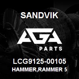 LCG9125-00105 Sandvik HAMMER,RAMMER 5 | AGA Parts