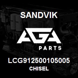 LCG912500105005 Sandvik CHISEL | AGA Parts